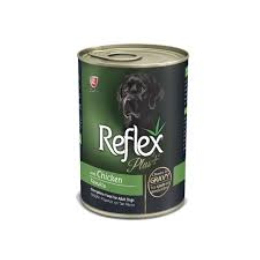 REFLEX PLUS DOG FOOD CHICKEN CHUNK IN G 400G